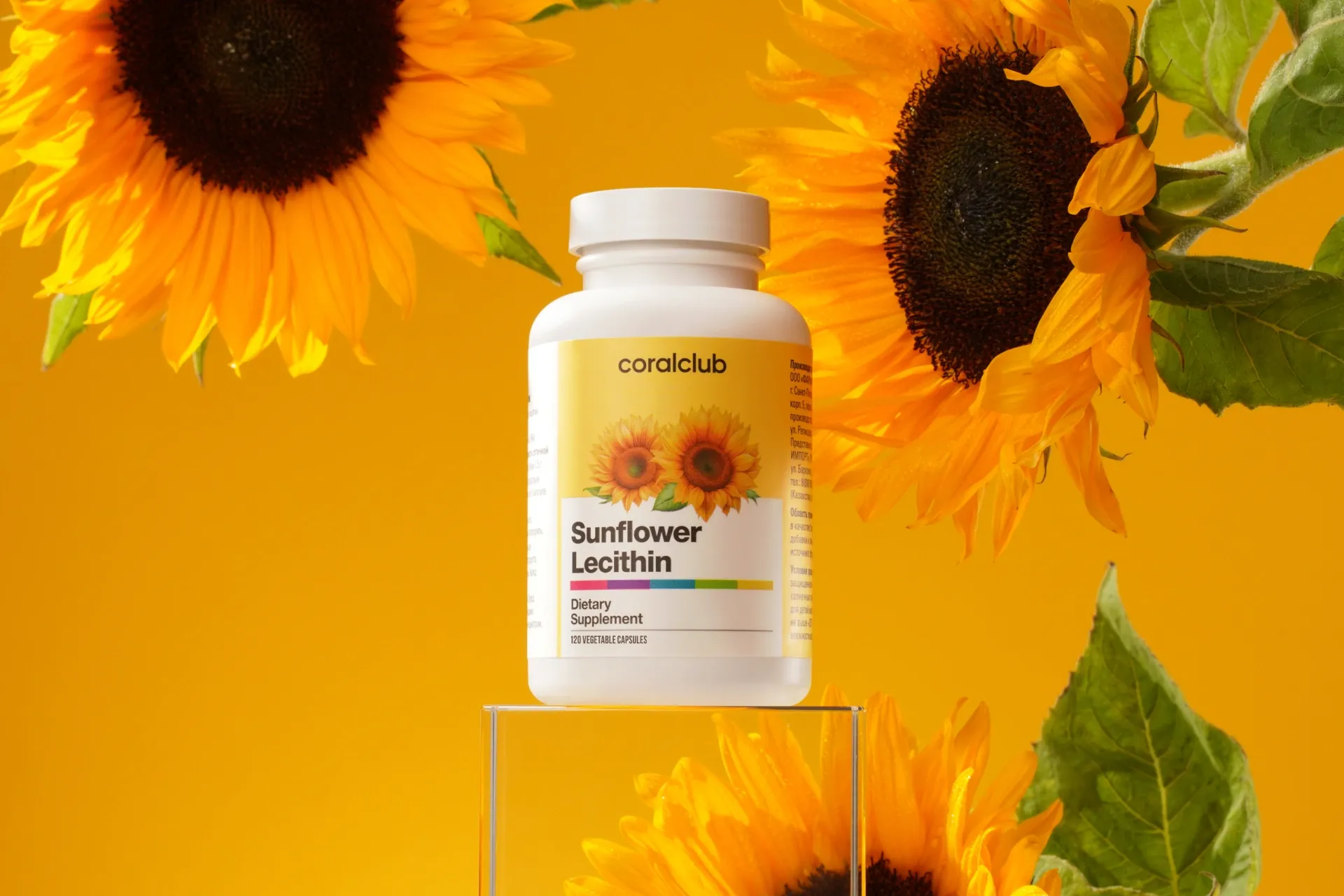 Coral Sunflower Lecithin Lesitin İçeren Takviye Edici Gıda