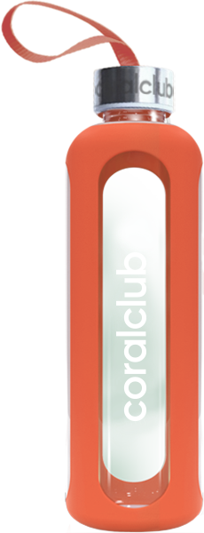 Glass bottle "ClearWater" 0.9